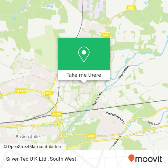 Silver-Tec U K Ltd. map