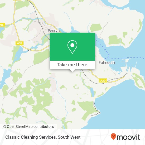 Classic Cleaning Services map