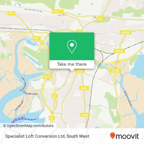 Specialist Loft Conversion Ltd map