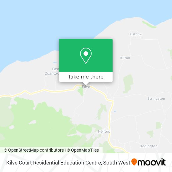 Kilve Court Residential Education Centre map