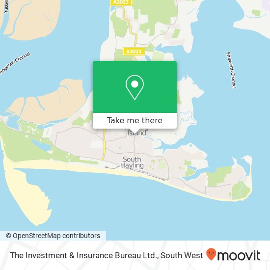 The Investment & Insurance Bureau Ltd. map