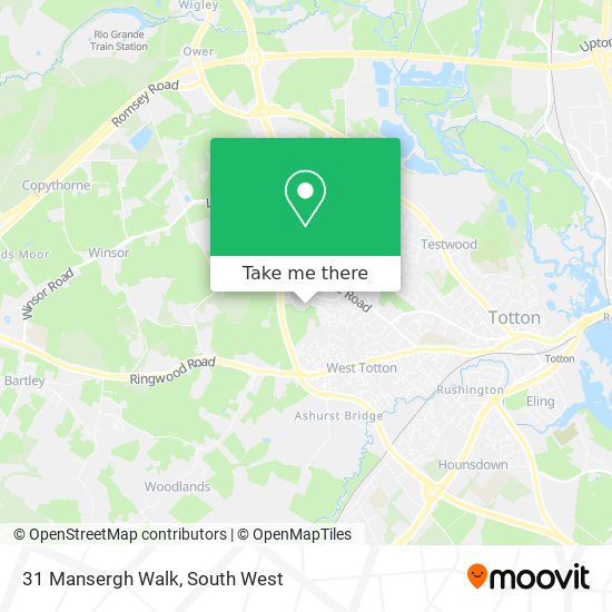 31 Mansergh Walk map