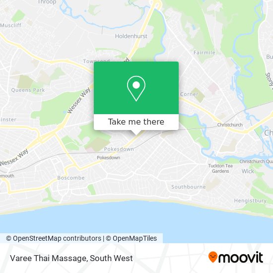 Varee Thai Massage map