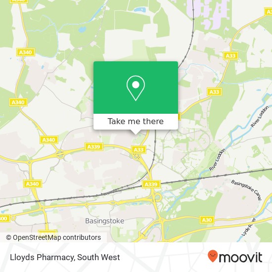 Lloyds Pharmacy map