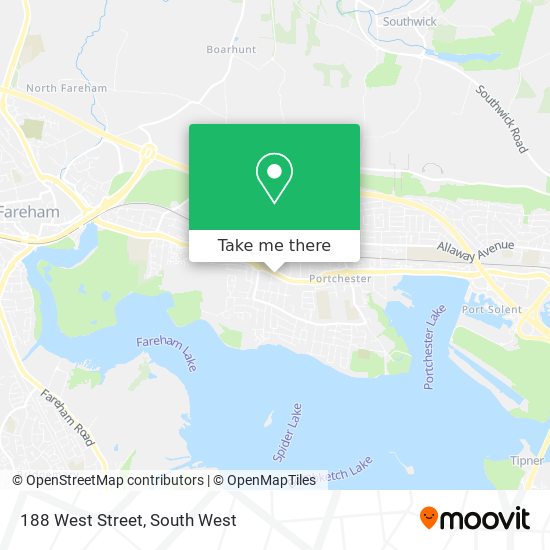 188 West Street map