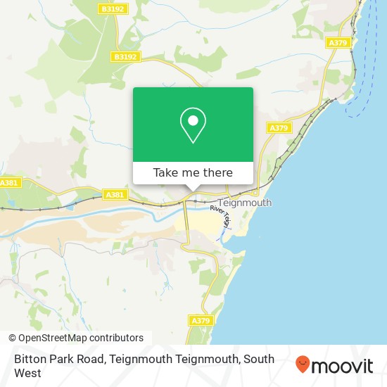 Bitton Park Road, Teignmouth Teignmouth map