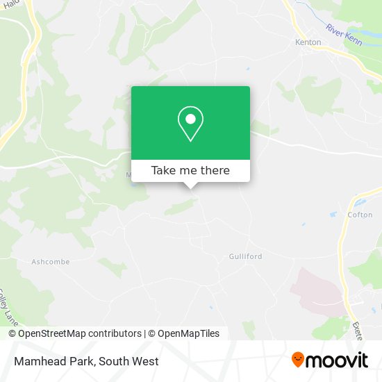 Mamhead Park map