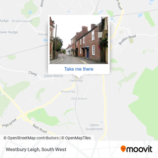 Westbury Leigh map