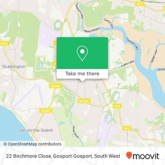 22 Birchmore Close, Gosport Gosport map