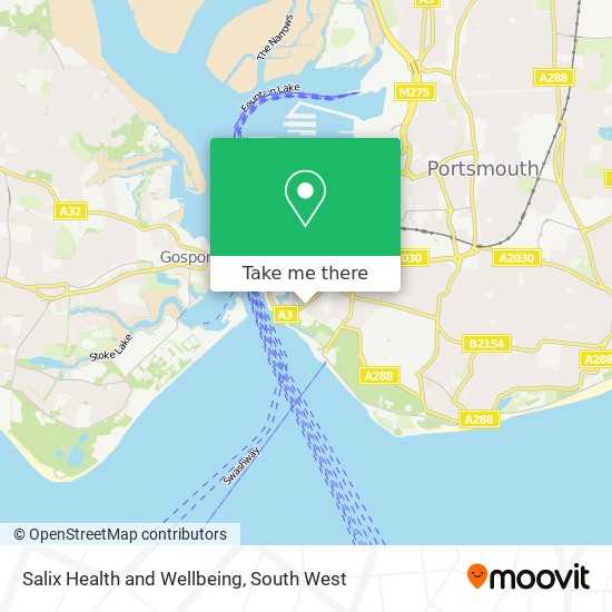 Salix Health and Wellbeing map