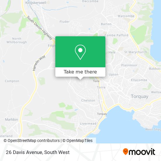 26 Davis Avenue map