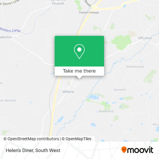 Helen's Diner map