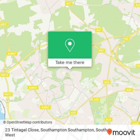 23 Tintagel Close, Southampton Southampton map