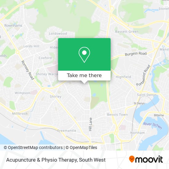 Acupuncture & Physio Therapy map