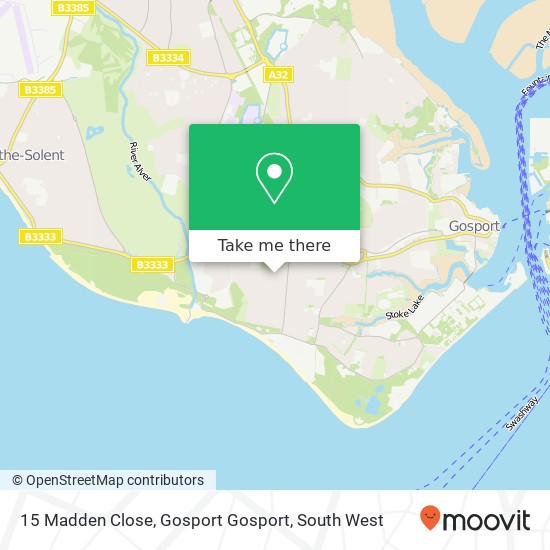 15 Madden Close, Gosport Gosport map