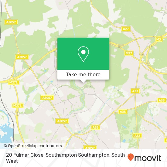 20 Fulmar Close, Southampton Southampton map