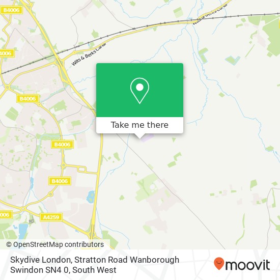 Skydive London, Stratton Road Wanborough Swindon SN4 0 map
