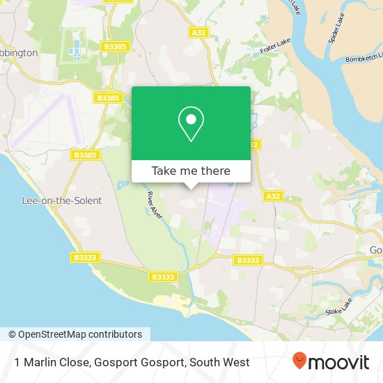 1 Marlin Close, Gosport Gosport map