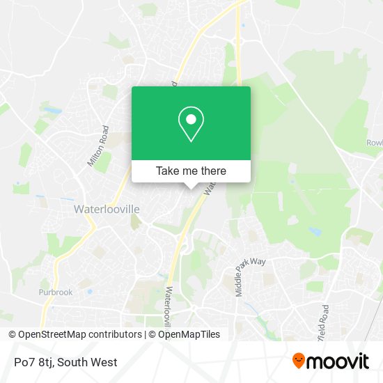 Po7 8tj map