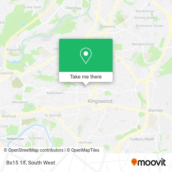 How to Get to Bs15 1lf in Bristol by Bus?