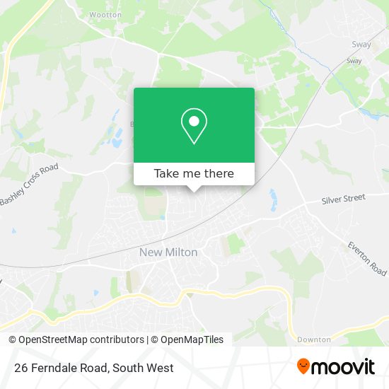 26 Ferndale Road map