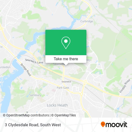 3 Clydesdale Road map