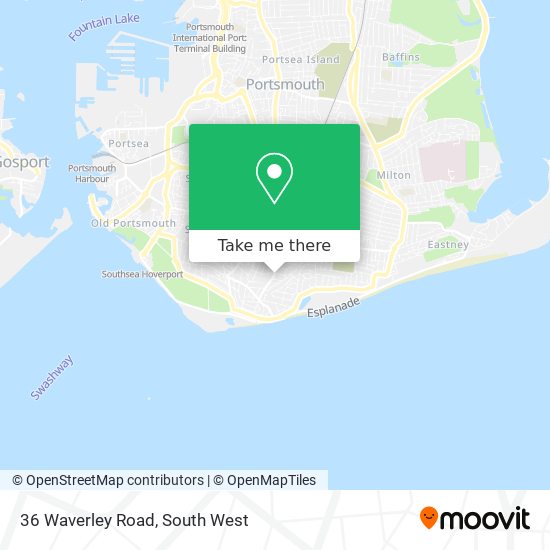 36 Waverley Road map