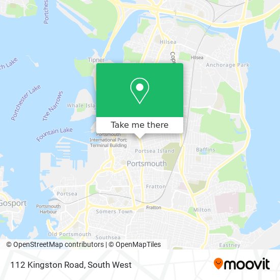 112 Kingston Road map