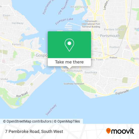 7 Pembroke Road map