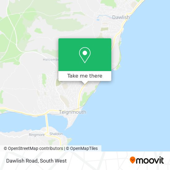 Dawlish Road map