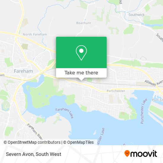 Severn Avon map