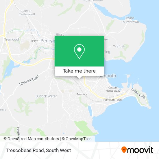 Trescobeas Road map