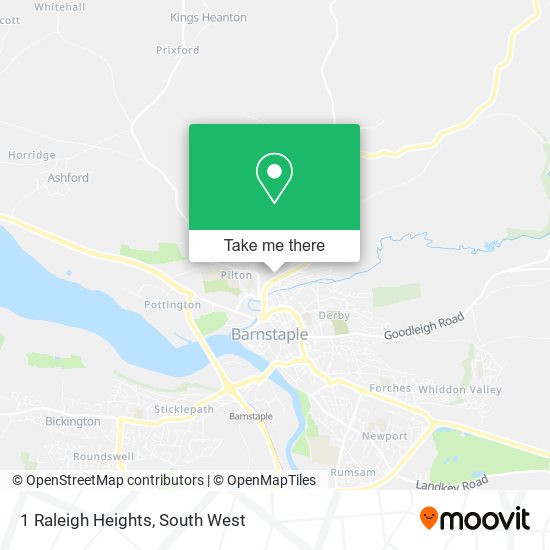 1 Raleigh Heights map