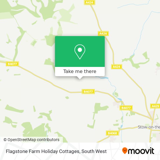 Flagstone Farm Holiday Cottages map