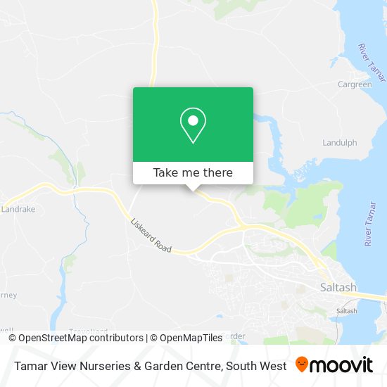 Tamar View Nurseries & Garden Centre map