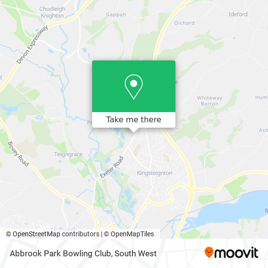 Abbrook Park Bowling Club map