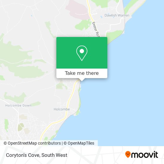 Coryton's Cove map