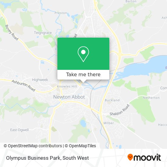 Olympus Business Park map
