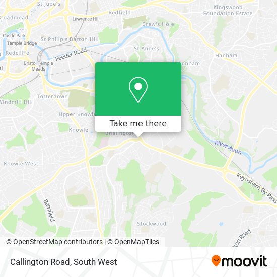 How to get to Callington Road in Bristol, City Of by bus or train?