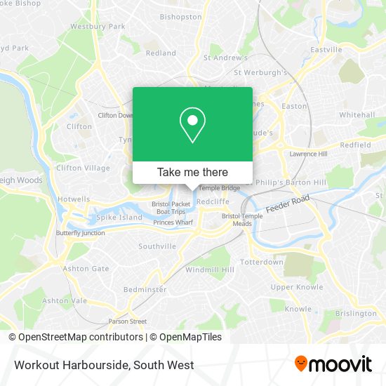 Workout Harbourside map
