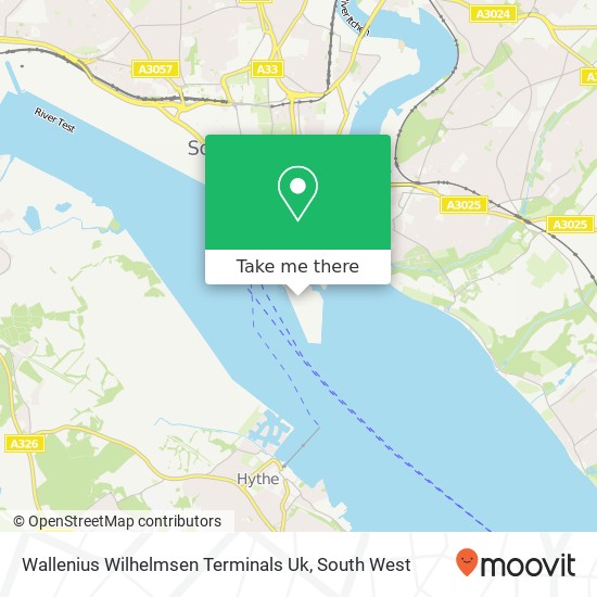 Wallenius Wilhelmsen Terminals Uk map