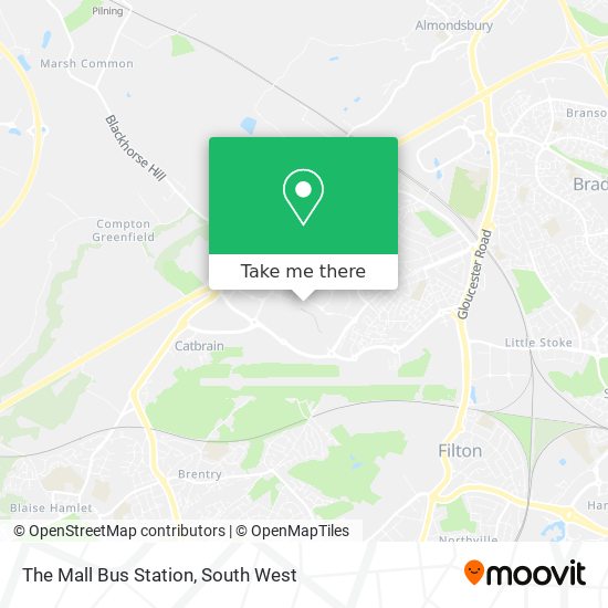 The Mall Bus Station map