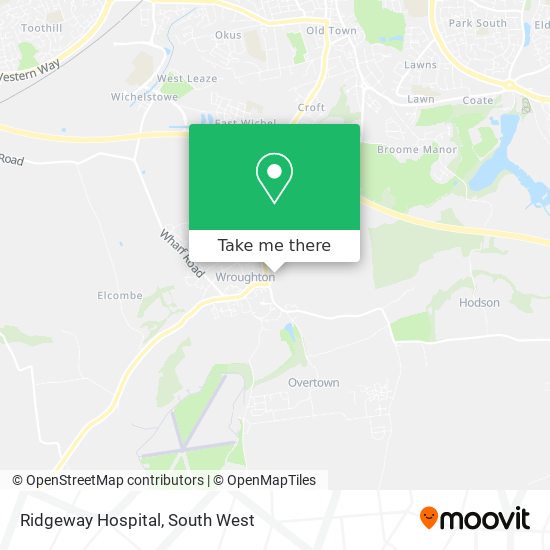Ridgeway Hospital map