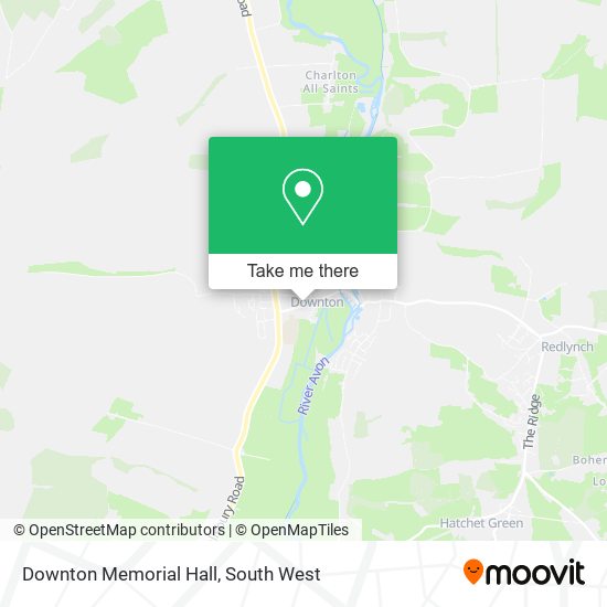 Downton Memorial Hall map