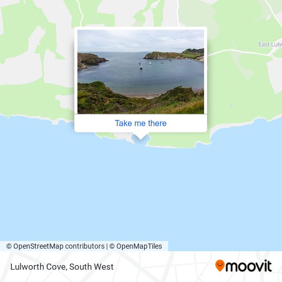 Lulworth Cove map