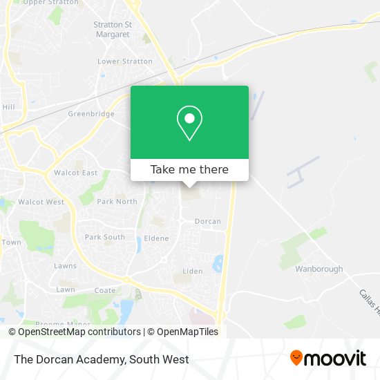 The Dorcan Academy map