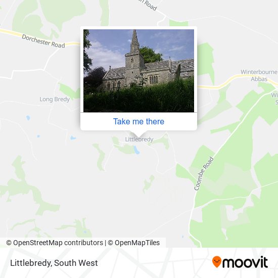 Littlebredy map