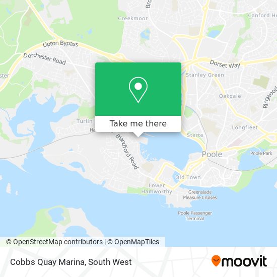 Cobbs Quay Marina map