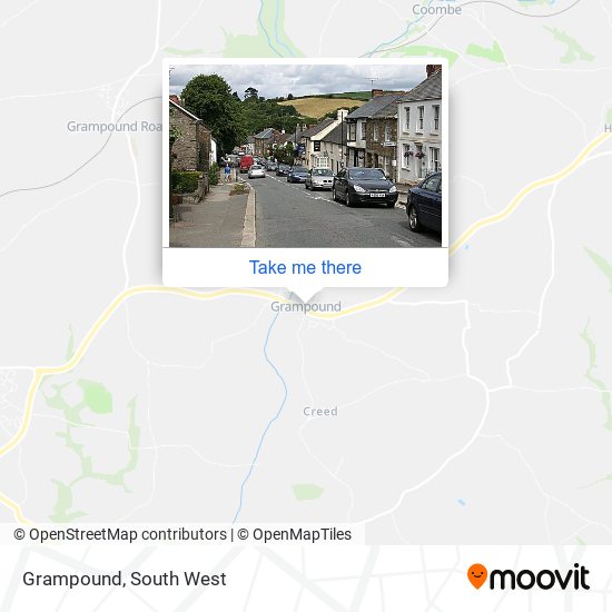 Grampound map