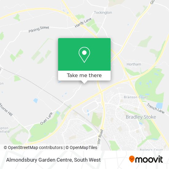 Almondsbury Garden Centre map